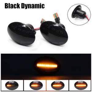 Luces Intermitentes LED Secuenciales de Alta Calidad para Fiat 500, Lancia Lybra, Alfa <span class=keywords><strong>ABARTH</strong></span> 500, 2 Piezas, Luces Laterales Dinámicas - Product Image 4