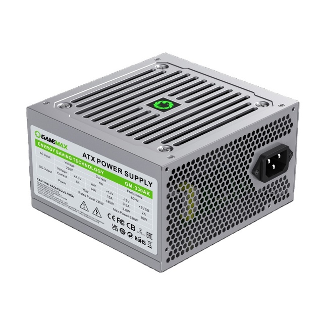 ATX Computer Power Supply, 12cm Silent Fan, with CE and PPFC for Business PC System