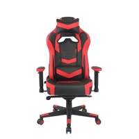 Chaise de jeu ergonomique confortable avec accoudoirs réglables et support lombaire