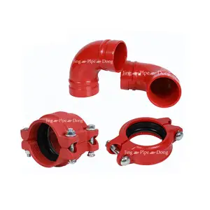 Ductile Iron Pipes and Fittings Ductile Iron Pipe Fittings ChongQing Class K14 Ductile Iron Pipe Fittings