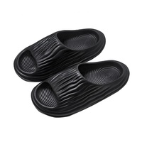 Nouvelles pantoufles d'intérieur 2023 pour hommes et femmes, tongs plates en EVA pour couples, sandales antidérapantes respirantes pour l'été
