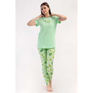 ชุดนอนผู้หญิงผ้าไลโอเซลล์ คอโอ แขนสั้น กระโปรงยาว พร้อมกางเกงรัดรูปปลายรูปไข่ ชุดนอนแสนสบาย - Product Image 4