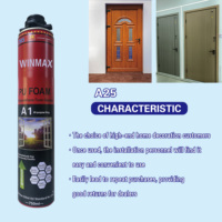 CHUANG MEI SHI A25 800g 750ml Adhésifs en mousse de polyuréthane multifonctionnels pour la construction de portes en bois et la maison, monocomposant