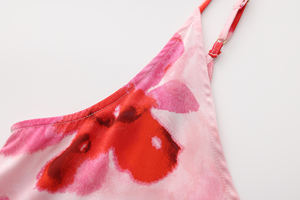 सेक्सी v-गर्दन स्लिप नाइट ड्रेस ग्रीष्मकालीन कैजुअल लंबे नाइटगाउन महिला के लिए - Product Image 5