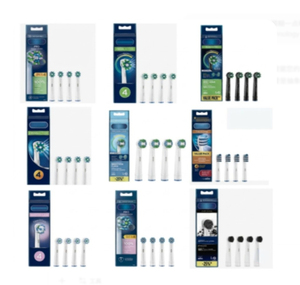 Wholesale Nylon Medium Bristle <b>Toothbrush</b> <b>Heads</b> for Oral-B Electric <b>Toothbrush</b> Household Use OEM Customized Multi-color Options - Product Image 1