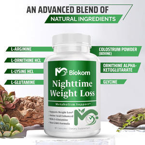 Biokom OEM Nighttime Fat Burner Suplementos Comprimidos De Emagrecimento Perda De Peso Cápsula Supressores De Apetite - Product Image 3