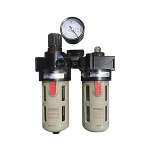 ชุดกรองลม AirTAC BFC3000C1 แบบสองยูนิต พร้อมตัวควบคุมแรงดันและตัวหล่อลื่น 40 ม. G3/8 BFR3000C+BL-3000C - Product Image 1