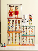 Boîte de rangement pour figurines de luxe personnalisée en PS haute transparence, empilable, durable, vitrine pour figurines en stock