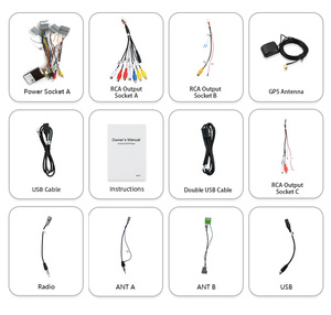 9英寸安卓12 4 + 64G <span class=keywords><strong>6</strong></span> + 128G多媒体无线MP5 AHD全球定位系统车载音频收音机车载DVD播放器本田思域2016 - Product Image 5