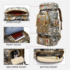 New Large Capacity Hiking <b>Backpack</b> Customized Outdoor Camping Travel Bag Waterproof Tactical <b>Backpack</b> - Product Image 5