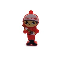 Clé USB en silicone de dessin animé haute vitesse, extincteur, 128 Mo-128 Go, protection incendie créative, clé USB mignonne, cadeau