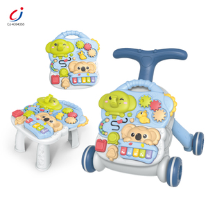 Chengji enfants bébé trotteur jeune enfant voiture multifonction piano apprentissage précoce sensoriel occupé activités jouets éducatifs bébé trotteur - Product Image 4