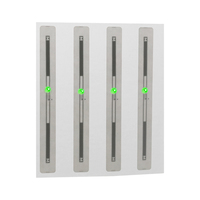 Longue portée Asset Management LED UHF Tag Label Sticker Programmable UHF RFID LED Tag avec lumière LED