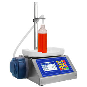 เครื่องบรรจุแบบกึ่งอัตโนมัติชนิดปั๊มเพอริสตัลติก พร้อมเครื่องชั่งน้ำหนักและตัวนับ สำหรับกาว ยาทาเล็บ น้ำหอม และน้ำมัน - Product Image 2