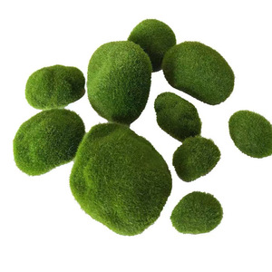 Artificial <strong>Moss</strong> Stone Poly Dragon Hair Planting Small Stone Foam <strong>Moss</strong> Ball Bonsai Micro Landscape With <strong>Moss</strong> Stone - Product Image 5