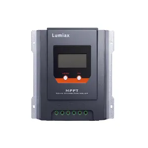 Lumiax Factory RS485 regulator voltase Bluetooth, kontroler isi daya tenaga surya MPPT 20A 12v 24v