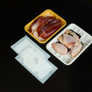 High Quality Package Moisture Soaker Pad 180*120mm <b>Meat</b> <b>Poultry</b> Fresh Water Absorbent Pad - Product Image 3