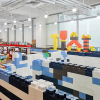Tables de jeu éducatives intérieures pour enfants avec archéologie des dinosaures Espace de construction magnétique Blocs de sable EPP Stations d'activité