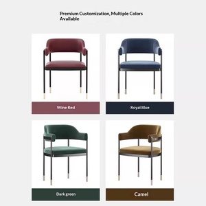 Silla <span class=keywords><strong>de</strong></span> <span class=keywords><strong>Comedor</strong></span> <span class=keywords><strong>de</strong></span> Estilo Italiano <span class=keywords><strong>de</strong></span> Lujo Ligero con Reposabrazos y Respaldo, Construcción Metálica, Modelo CY-634 <span class=keywords><strong>para</strong></span> <span class=keywords><strong>Comedor</strong></span>, Sala <span class=keywords><strong>de</strong></span> Estar, Bar - Product Image 4