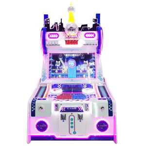 Funzone moeda operado interior diversões prêmio presente brinquedo bilhete redenção loteria Oriental Pearl pinball jogo máquina para crianças