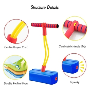 Palo de Salto Canguro con Pelota de Rebote, <span class=keywords><strong>Zapatos</strong></span> de Salto de Rana para Ejercicio en Interiores y Entrenamiento Cruzado para Niños - Product Image 6