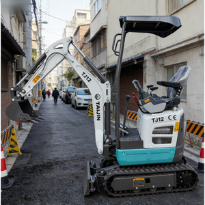 Envío Gratuito, Certificado por la EPA, Excavadora de Ruedas de 1.2 Toneladas con Bomba y Presión de Sistema de 17MPA - Product Image 2