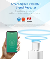 Tuya Repeater sinyal USB pintar Mini, Amplifier WiFi Router cerdas nirkabel Universal dengan penguat Ekstensi Aplikasi Zigbee modul