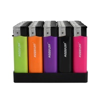 Vente directe en usine en Chine Briquet électrique jetable rechargeable en plastique avec logo personnalisé OEM couleur pour fumer des cigarettes