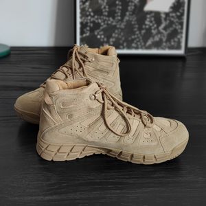 Botas de Senderismo y Montañismo DFJB04, Ligeras, Transpirables, de Gamuza, para Deporte y Camping - Product Image 2