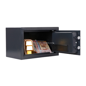 Cassaforte digitale in acciaio elettronico sicuro con tastiera e chiavi a comando manuale per proteggere i soldi JewelryPassports per l'hombusiness - Product Image 3