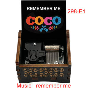 Caja Musical de la Película Coco, Recuérdame, 18 Notas, Movimiento Plateado, Regalo Musical Especial para Amigos, Familiares, Cumpleaños y Fiestas - Product Image 1
