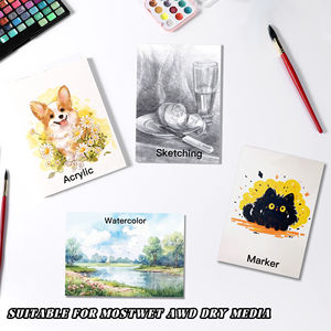 Cuaderno de Acuarela Rubens, Serie Flores de Primavera, 50% Algodón, Prensado en Frío, 200g, 20 Hojas, 16K 32K, Venta al Por Mayor, Personalizable, Superventas - Product Image 4