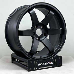 Jantes Bku Custom 5x112 forgées Te37 pour <span class=keywords><strong>AUDI</strong></span> A3 A4 <span class=keywords><strong>A5</strong></span> A6 A7 A8 S3 S4 S5 S6 S7 TT TTS Concave 18 19 20 pouces en alliage, jantes de rallye - Product Image 2