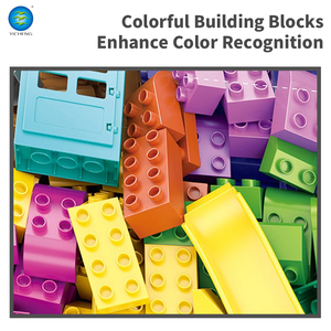 <span class=keywords><strong>48pcs</strong></span> nhựa kích thước lớn xây dựng gạch đồ chơi lớn khối mô hình đồ chơi tự làm gốc Bộ Giáo dục cho trẻ em lứa tuổi 2-14 - Product Image 6