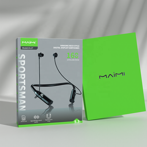 Écouteurs sans fil à tour de cou avec autonomie de 160 heures, batterie de 800 mAh, 365 jours en veille, <span class=keywords><strong>casque</strong></span> sportif pour la course à pied - Product Image 6