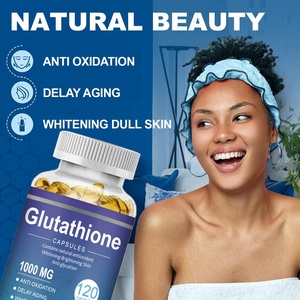 Capsules de glutathion en gélules molles les plus vendues sur <span class=keywords><strong>Amazon</strong></span>, 1000 mg, 120 unités pour adultes - Vente directe du fabricant, OEM disponible - Product Image 2