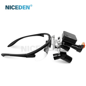 Loupes dentaires ergonomiques à changement rapide magnétique 48 °   Loupe binoculaire sans fil 40000LUX pour dentisterie, ORL et chirurgie plastique - Product Image 5