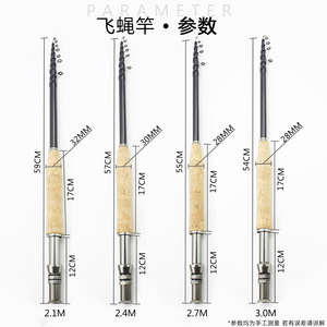 <span class=keywords><strong>Canne</strong></span> <span class=keywords><strong>à</strong></span> <span class=keywords><strong>pêche</strong></span> <span class=keywords><strong>télescopique</strong></span> en carbone de qualité supérieure, vente en gros, 2.1m, 2.4m, 2.7m, 3.0m - Product Image 6