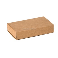 Boîte d'emballage cadeau boîte d'emballage en papier kraft boîte d'emballage en carton rigide en papier kraft boîte d'emballage pour brownies personnalisés en papier kraft