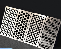 Maille Métallique Perforée en Acier Inoxydable pour l'Industrie Minière, Personnalisation Directe Usine