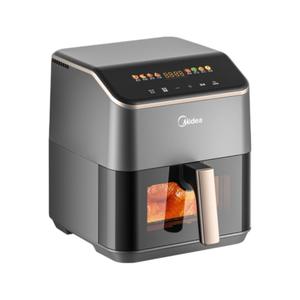 Friteuse à air Midea 5,3 L grande capacité avec écran visuel, sans retournement, multifonctionnelle, pour la maison et les dortoirs - Product Image 6