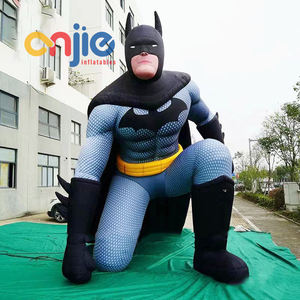 Personnages de dessins animés publicitaires gonflables sur mesure, <span class=keywords><strong>Superman</strong></span> gonflable géant en vente - Product Image 1