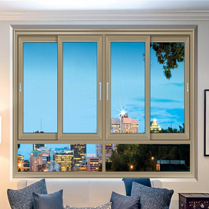Fenêtres en verre à cadre UPVC à glissière horizontale pour projets commerciaux et résidentiels, modernes, étanches, pour balcon et ventilation - Product Image 3