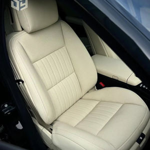 Accessoire de décoration intérieure de luxe de bonne qualité Housse de siège de voiture universelle en cuir Nappa imperméable pour Benz - Product Image 1