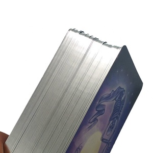Imperméable Imprimé Par coutume En Plastique de Cartes De Tarot Doré Bords Tarot Cartes - Product Image 3