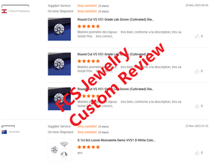 IGI REACH 认证 VVS VS 实验室培育钻石 1-3 克拉，适用于高级珠宝、订婚戒指、结婚戒指 - Product Image 4