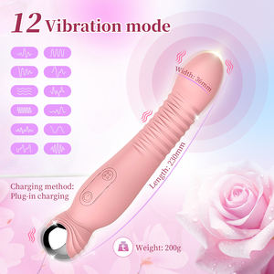 Vibratore a Bastoncino AV per Stimolazione Femminile, Dildo Vibrante per Punto G, Giocattolo Sessuale per Donne, Produttore di Vibratori - Product Image 4