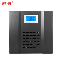 Stabilisateur de tension automatique certifié CE à haute efficacité SVC-3000VA monophasé 220 Vca avec moteur servo en cuivre, directement de l'usine WF.EL