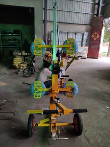 Nueva Bomba Neumática de 300 kg para Levantar Vidrios al Vacío, 2 Ventosas, Grúa Manual para Manipulación de Vidrios Aislantes, Herramienta de Movimiento Manual para Ventanas de Autobús - Product Image 1
