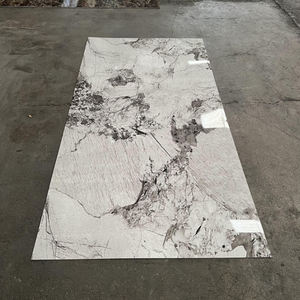 Bureau design imperméable PVC UV Panneaux de marbre Murs alternatifs Décoration Carrelage de marbre Alternative - Product Image 1